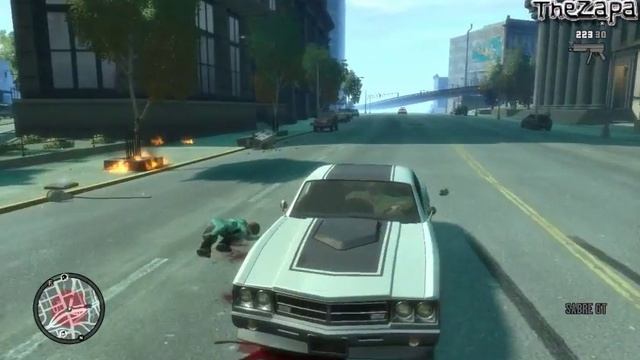 GTA IV - TEST - ATI HD 5570 смотреть онлайн