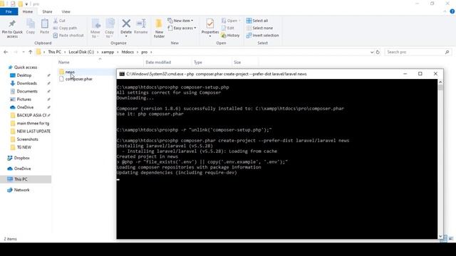 Laravel Tutorials From Scratch [Part 4] - LARAVEL INSTALLATION смотреть онлайн