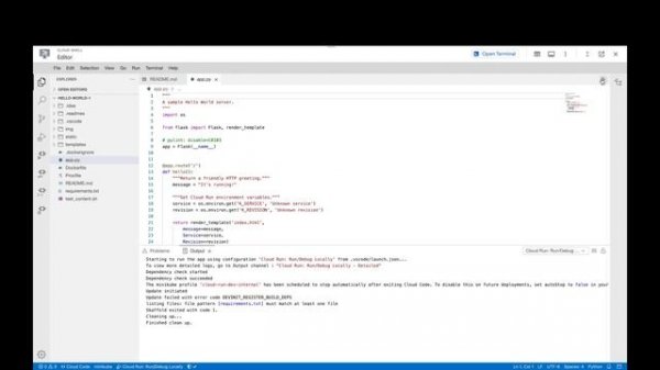 2 Minute Tutorial - Google Cloud Shell Editor