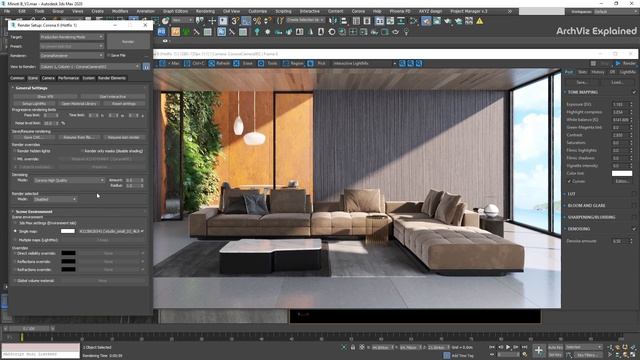 How To Use The Corona Renderer Denoising Options