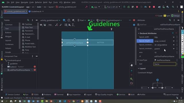 Kotlin Android P04 | ConstraintLayout | NguyenCoderVN смотреть онлайн