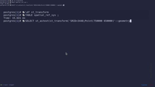 PostGIS Function of the Week | Episode #14 | st_transform смотреть онлайн