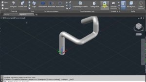 Трубопровод в AutoCAD