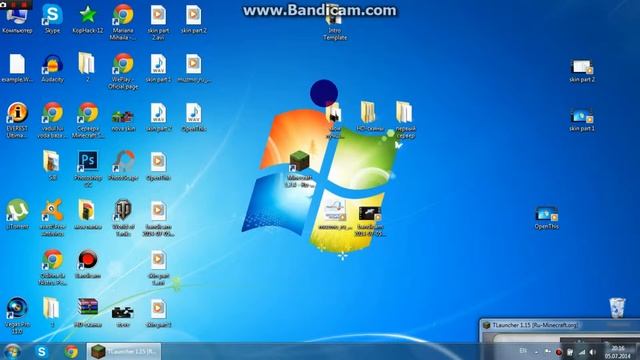 Как поменятъ скин в МайнкрафТ смотреть онлайн