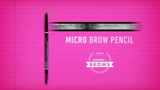 NYX Professional Makeup l Micro Brow pencil & Control Freak brow gel смотреть онлайн