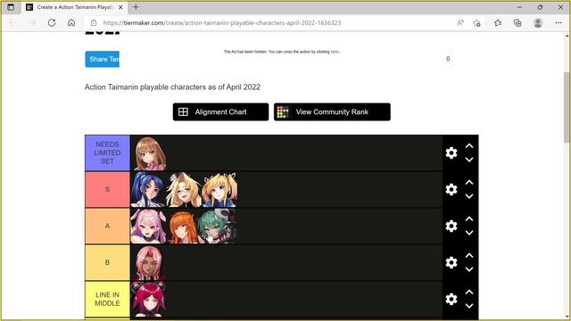 Action Taimanin - Tier List Placement & Discussion! (April 2022) смотреть онлайн