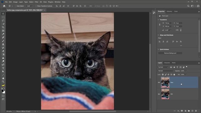 New Filter To INSTANTLY Remove JPEG Compression Artifacts! Photoshop 2021 смотреть онлайн