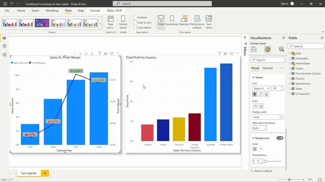 NEW! | Conditional Formatting for Data Labels in Power BI смотреть онлайн
