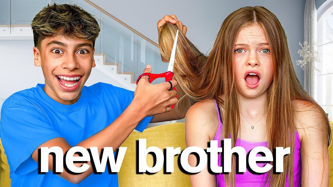 MY DAUGHTER ADOPTS A BROTHER 🤣 ft_ Royalty Family смотреть онлайн