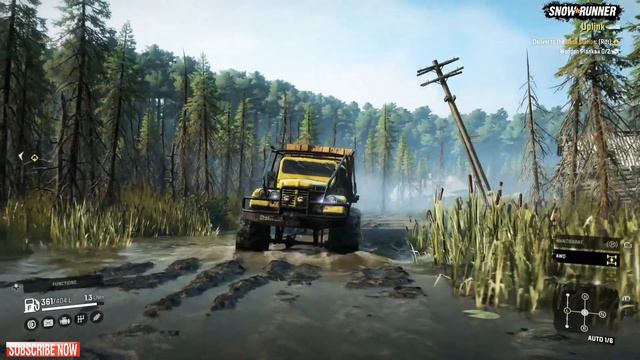 SnowRunner Money Cheat: New Trucks 166 Powertruck Mods смотреть онлайн