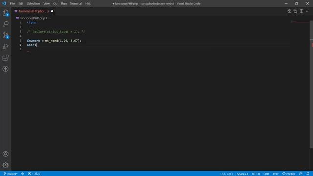 Type declarations en PHP | Strict typing y funciones nativas incorporadas de PHP смотреть онлайн
