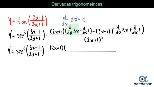 ? Derivadas Trigonométricas | Video 21 смотреть онлайн