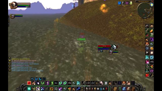 Ganking Police stop Atiesh Full BiS Mage from ganking in Menethil Harbor - Classic Era - Commentary смотреть онлайн