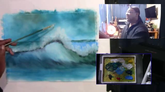 Wednesday TALK ALONG AND PAINT ( simple wave ) смотреть онлайн