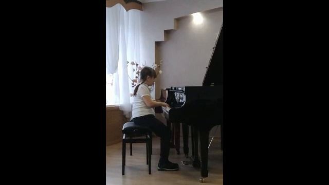 Филина Арина ( 9 лет) П.И. Чайковский "Нянина сказка" смотреть онлайн