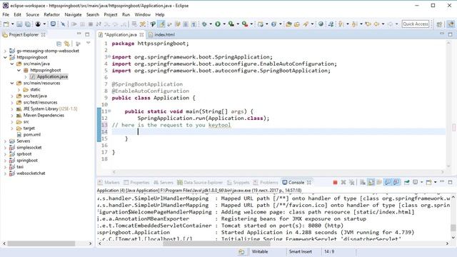 How to enable HTTPS in a Spring Boot Java application смотреть онлайн
