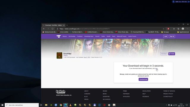 ErrorFilter addon tutorial смотреть онлайн