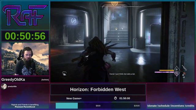 Rejects and Friends Rapid Fire 2023: Horizon Forbidden West, New Game+ by GreedyOldKa смотреть онлайн