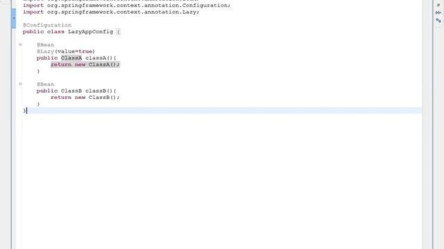 @LAZY ANNOTATION SPRING FRAMEWORK ECLIPSE DEMO смотреть онлайн