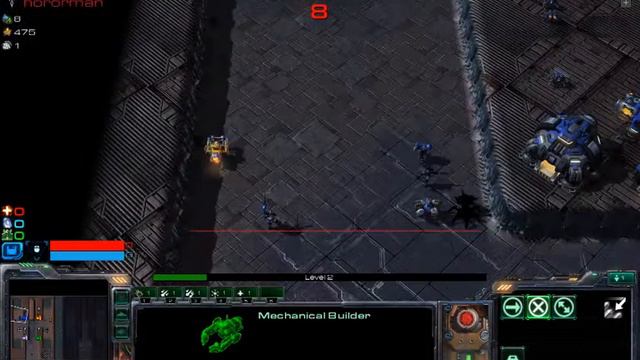 Playing squadron TD(Tower Defence 4v4) on StarCraft II смотреть онлайн