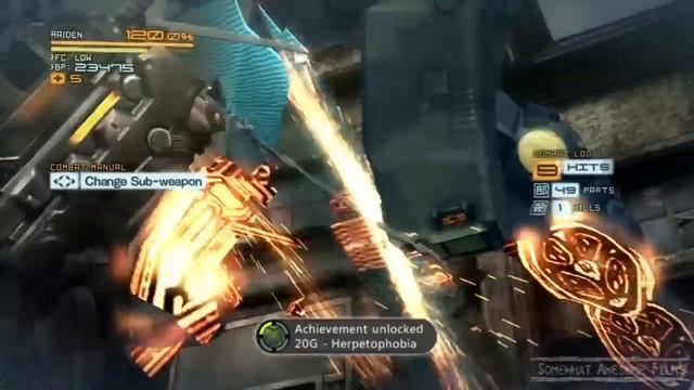 Metal Gear Rising Revengeance Herpetophobia смотреть онлайн
