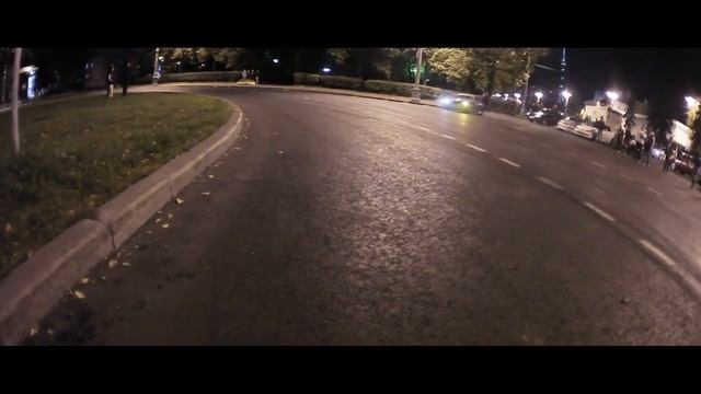Дрифт на московских улицах (Ночью) смотреть онлайн