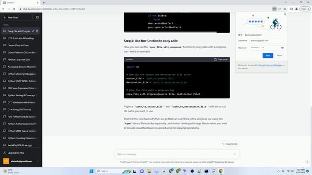 How to copy a file in Python with a progress bar смотреть онлайн