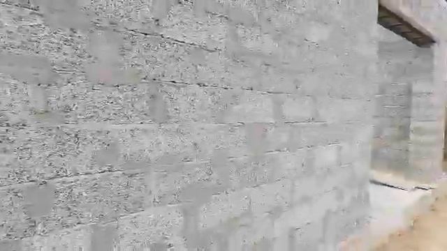 Стена из арболита