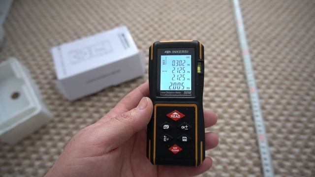Лазерная рулетка с AliExpress Дальномер смотреть онлайн