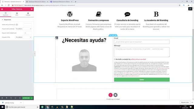 TUTORIAL - Personaliza el ESCRITORIO de WordPress - Dashboard Welcome for ELEMENTOR смотреть онлайн