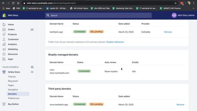 Connect Shopify Site To Domain Name смотреть онлайн