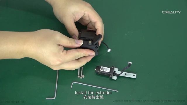 Service Tutorial Ender 3 V3 SE Replacement of extrusion component and disassembly of extruder смотреть онлайн