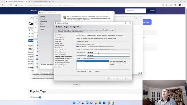 Installation SQL Express (FR) смотреть онлайн