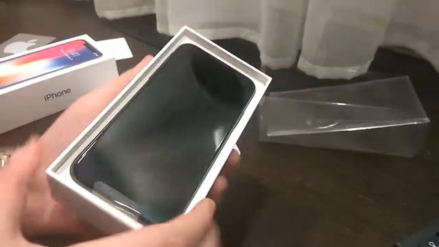 Распаковка Айфона 10 !!!!!