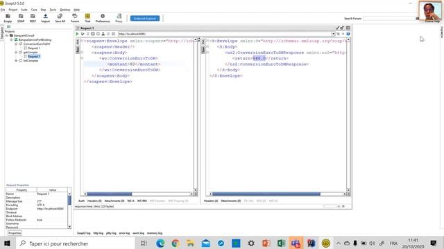 Saison 20-21 - Part 2 - Web services SOAP WSDL UDDI Implémentation avec JAWS смотреть онлайн
