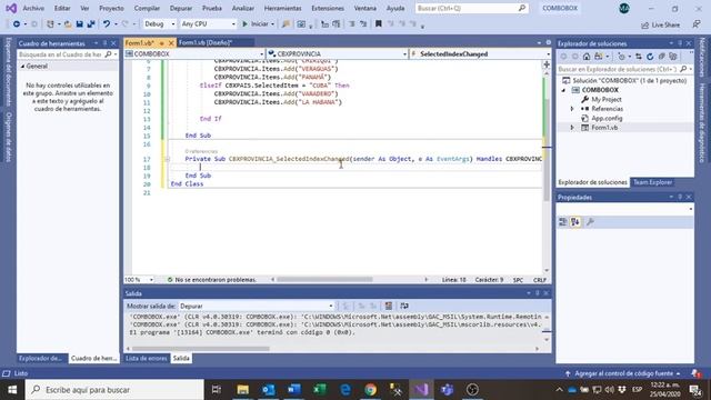 COMO USAR EL COMBOBOX EN VISUAL BASIC.NET смотреть онлайн