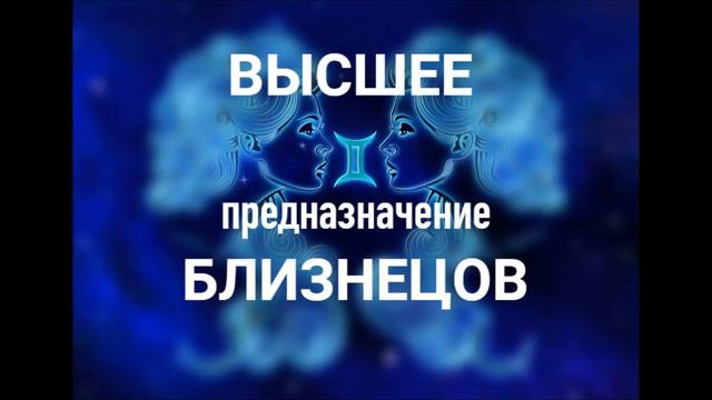 ВЫСШЕЕ ПРЕДНАЗНАЧЕНИЕ БЛИЗНЕЦОВ. Читаю на фоне мурлык. смотреть онлайн