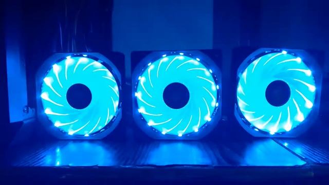 Вентиляторы от Корпуса ZET GAMING Rare M1. смотреть онлайн