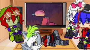 Security breach Reacts to Security Breach All Endings. | FNaF | Afton family