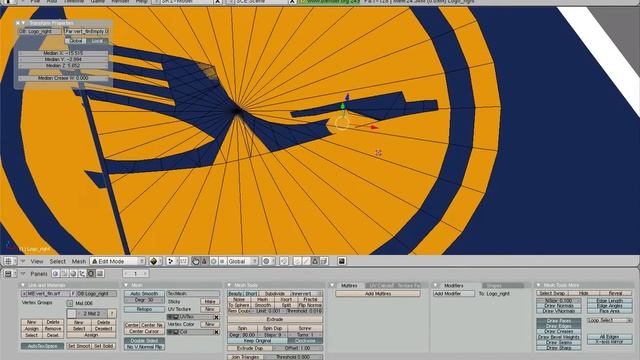 Decaff's Blender Tutorial 9 - Shrinkwrapping Decals смотреть онлайн