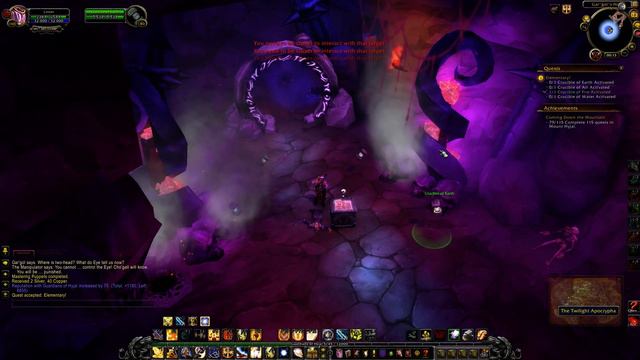 Elementary Quest Playthrough - Mount Hyjal смотреть онлайн