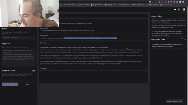 Part 1. Sports Betting with ChatGPT and Cognosis AutoGPT Agents - Initializing the agents смотреть онлайн