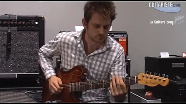 MusikMesse 2012 - Fender tele America select top koa par Brice Delage смотреть онлайн