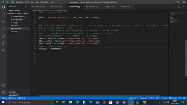 Coding In Python: Episode 2 смотреть онлайн