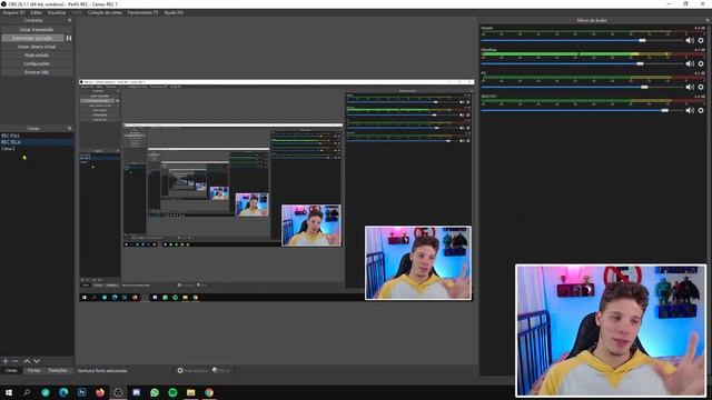 Como IMPORTAR e EXPORTAR a coleção de CENAS no OBS STUDIO - 2021 смотреть онлайн