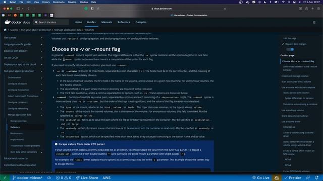 Docker Volumes смотреть онлайн