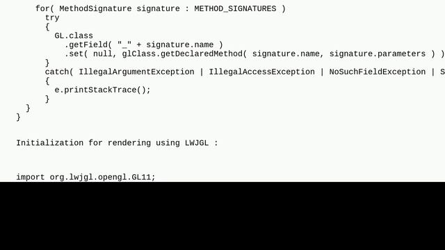 Codereview: Java reflection and static classes смотреть онлайн