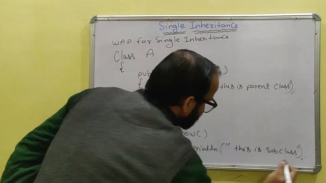 Explain Single Inheritance in Java with example - 39 #programming смотреть онлайн