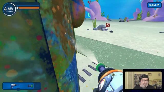 PowerWash Simulator SpongeBob SquarePants DLC смотреть онлайн