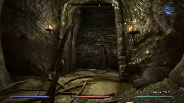Let's Play Skyrim - 194 : Labyrinthian Skeletal Dragon смотреть онлайн